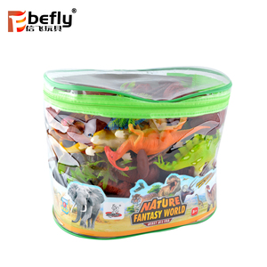 Ensemble de jeux en plastique pour enfants, jouet miniature, parc de dinosaure avec roche et arbre, bricolage, diy - Product Image 2