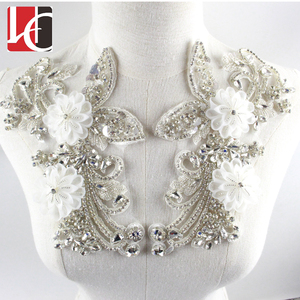 HC-6026 Hechun ที่มีสีสัน AB ลูกปัด Rhinestone <span class=keywords><strong>Applique</strong></span> สำหรับชุด