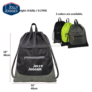 Mochila con cordón deportes gimnasio impermeable cadena bolso Cinch Sack Sackpack <span class=keywords><strong>Gymsack</strong></span> - Product Image 2