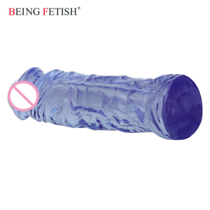 Vente chaude <span class=keywords><strong>Grosse</strong></span> Bite TPR Gode Avec Hand Crafted Full Pénis Pour Authentique Sensation Sensuelle - Product Image 2
