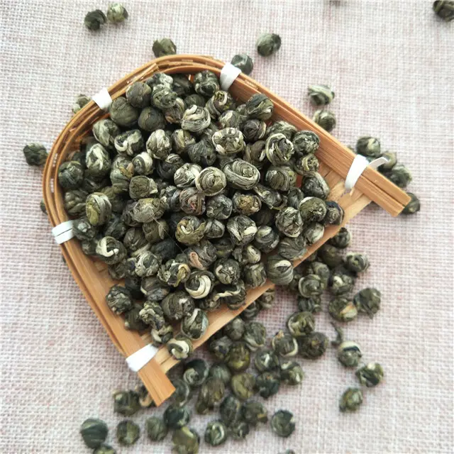 Missomo li long zhu — thé en forme de feuilles japonaises, produit chinois de qualité supérieure, boule parfumé, thé au jasmin, Standard ue