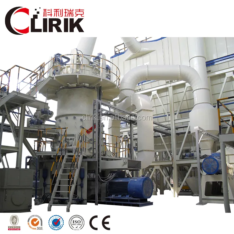 Alibaba Hot Sale 5tph Active Carbon Gypsum Cement Clinker Grinding Plant for Sale