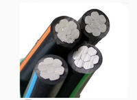 Câble supérieur isolé en aluminium ABC, 1kv, 4x35 mm², XLPE, prix d'usine