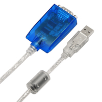 Cable Adaptador de Consola USB RS232 de Buena Calidad, Convertidor UOTEK UT-880 RTS de 1.5m, Transferencia de Datos de Plástico, Certificado CE, 1 Año de Garantía