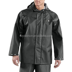 rubber rain slicker