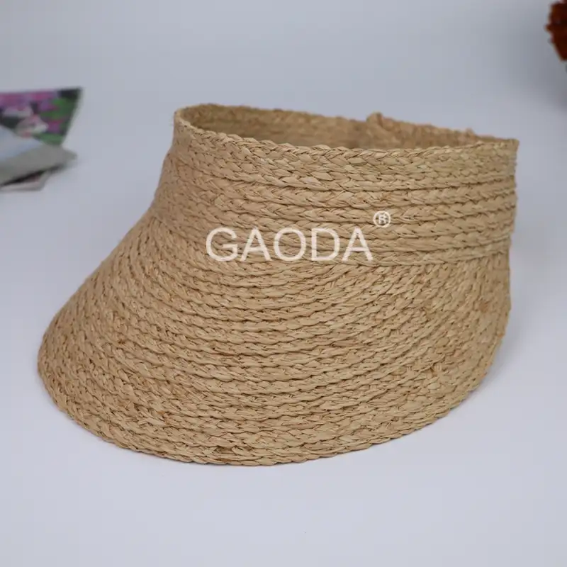 Фирменные креативные складные простые соломенные шляпы с солнцезащитным козырьком