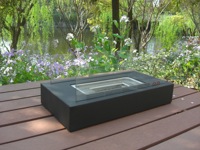 Inno Living TT-28 Mini Cheminée Moderne Autonome en Métal à Bioéthanol pour Table, Intérieur, Hôtel, Firefriend