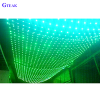 P30 P40 P50 P80 P100 decoración al aire libre impermeable pantalla de vídeo Flexible Led luz RGB Led cortinas para escenario telones de fondo fiesta