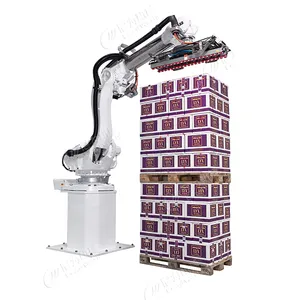 Mesin Pengepakan Robot Palletizer Profesional Harga Pabrik