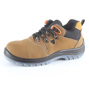 Wholesale good price High quality nubuck leather Woodland Safety Shoes with steel toe and Tpu outsole RS014B