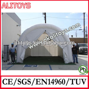 Personalizado! Tienda de campaña inflable en un refugio para <span class=keywords><strong>el</strong></span> uso del ejército, tienda inflable del ejército - Product Image 1