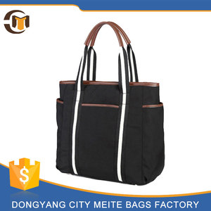 Bolsa de pañales <span class=keywords><strong>para</strong></span> cambiar pañales de momia de tela de nailon multifuncional con estilo - Product Image 3