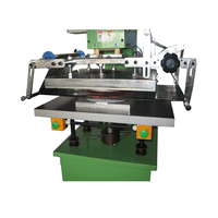 CE Aprovado Pneumatic Flying Disc Heat Press Stamping Machine Impressão semi-automática de alta precisão para placa plástica Label Novo