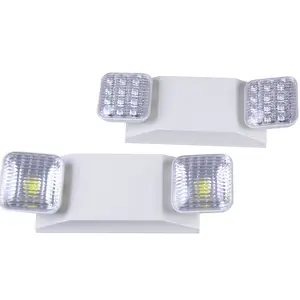 Not-LED-Licht Doppelkopf-Not licht mit wiederauf ladbarem LED-Not licht