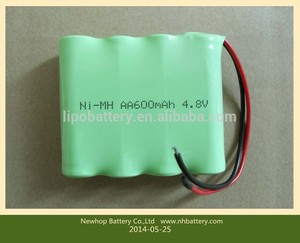 Recargable <span class=keywords><strong>7.2</strong></span> <span class=keywords><strong>v</strong></span> aa <span class=keywords><strong>nimh</strong></span> 1500 mah batería para luces solares - Product Image 5