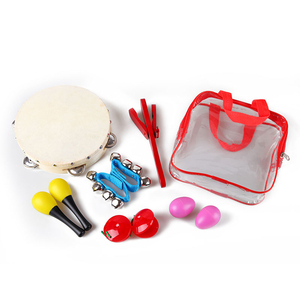 Enfants instrument de <span class=keywords><strong>musique</strong></span> jouet bande rythme kit avec étui percussion ensemble - Product Image 2