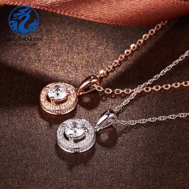 Wholesale Chindragon Slp-3576 Hot Sale Bag Charm 925 Sterling Custom Gemstone Necklace Diamond Pendant Design