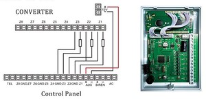 New home báo động Sản Phẩm Độc Quyền Buộc Cố Định để không dây converter chuyển đổi của bạn hardwired an ninh để không dây - Product Image 4