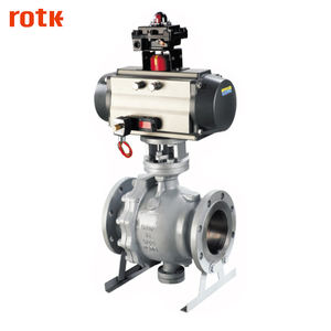 Limite <span class=keywords><strong>di</strong></span> Interruttore <span class=keywords><strong>Pneumatica</strong></span> Elettrica Criogenico In Acciaio Flangia In Acciaio Forgiato <span class=keywords><strong>Valvola</strong></span> a Sfera Fisso - Product Image 2