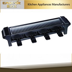 Usage domestique <span class=keywords><strong>BARBECUE</strong></span> électrique appareil à raclette pour <span class=keywords><strong>4</strong></span> personne - Product Image 2