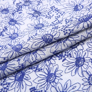 HA-10934A ผ้าคอตตอนลายดอกไม้ผ้าทั้งหมดปักลายดอกไม้แฟชั่นใหม่ล่าสุด - Product Image 1