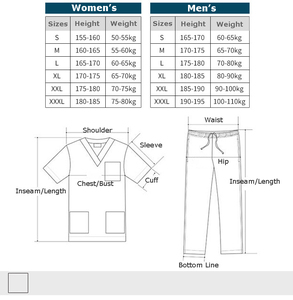 2019 Y Tế Tẩy Tế Bào Chết Quần Áo Đồng Phục Dropshipping V Cổ Nhiều Bông Điều Dưỡng Đồng Phục Y Tá Y Tế Tẩy Tế Bào Chết Thiết Kế - Product Image 6