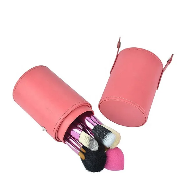 Профессиональный набор кистей для макияжа с логотипом на заказ и держателем для макияжа, 13 шт.