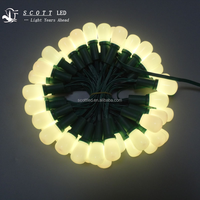 G27 F8RGB SMD5050 IP68 WS2811 penuh warna led lampu natal