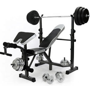 Multi-function <strong>Bench</strong> Press <strong>Weightlifting</strong> Machine Fitness Gym <strong>Bench</strong> - Product Image 1