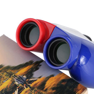 <span class=keywords><strong>Jumelles</strong></span> portables pour enfants 10x25 Tricolore Small Paul HD Haute puissance BAK4 FMC pour l'observation des oiseaux, la randonnée, le camping, les concerts - Product Image 5