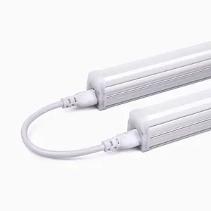 SAA CE DLC approval led lighting 4tube t5 fixture 600mm 7w 9w t5 led tube with video