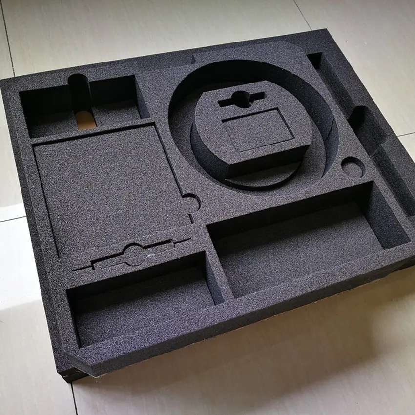 High-density Custom Die Cut Box Insert IXPE Foam For Tool Box Protective Packaging