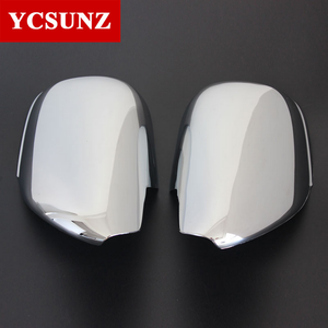 Accessoires pour Prado Car Land Cruiser FJ120 kit de carrosserie ABS chrome couverture de rétroviseur latéral adapté Prado <span class=keywords><strong>fj</strong></span> <span class=keywords><strong>120</strong></span> 2004 2005 2006 2007 - Product Image 3