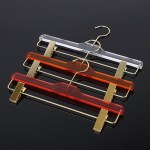 Cintre en cristal acrylique Transparent de qualité supérieure présentoir en plexiglas haut de gamme pour organisateur de manteau vêtements et cintres à linge - Product Image 1
