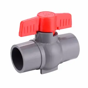 Hot Sale Medium Pressure 1 inch 2 inch 3/4 inch water global BS standard PVC ball valve