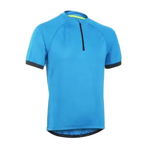 Custom Logo Mens Quick Dry Bike Cycling Jersey Plain Pro Cycling Jersey