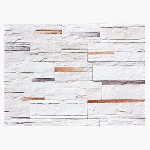 GB-CA101 white stacked stone artificial cultural stone