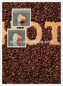 Colorido pp vacío compatible nespreso café de la vaina/cápsula