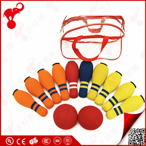 Chine top sport bon fabricant intérieur sport jouets jeu de soufflage ensemble NBR mousse <span class=keywords><strong>bowling</strong></span> pour les enfants - Product Image 1