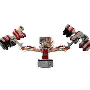 Alibrother Energy Storm Rides, nouvel équipement de parc d'attractions extérieur en fibre de verre, capacité pour 2 personnes, hauteur de 4,5 m, puissance 380 V/40 kW - Product Image 6