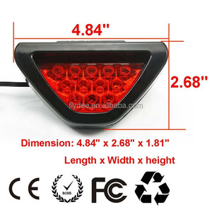 <span class=keywords><strong>Feu</strong></span> <span class=keywords><strong>stop</strong></span> arrière triangulaire à 12 <span class=keywords><strong>LED</strong></span> pour voiture et moto - Product Image 2