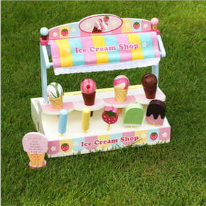 Tienda <span class=keywords><strong>de</strong></span> <span class=keywords><strong>helados</strong></span> <span class=keywords><strong>de</strong></span> imitación hecha a mano, juguete creativo - Product Image 2