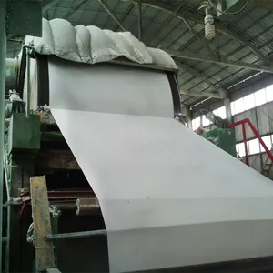 2-5 t/d Papier Productielijn Toiletpapier Papier Maken Machine Van Houtpulp Stro Katoen