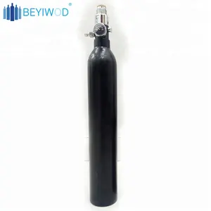 300bar 0.5L high pressure composite air/paintball gas cylinder with regulator