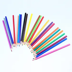 24 색 핫 세일 공장 가격 개인 라벨 워터 컬러 연필