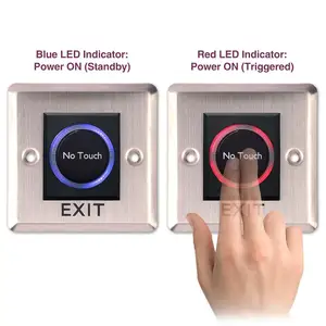 Geen Touch Elektrische Deur Release Exit Switch Knop