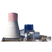 Thermal Power Plant CFB Boiler with Hot Water 130t/h High Efficiency