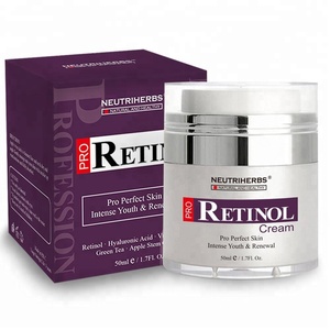 Bitkisel cilt bakımı hidro yüz kırışıklık streç işareti kaldırma Anti Aging Retinol krem