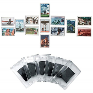 Cornice Fotografica Magnetica in Acrilico 2.7*1.7 Pollici, Magnete per Frigorifero <span class=keywords><strong>con</strong></span> Forma Rettangolare e Design Contemporaneo per Bambini e Matrimoni - Product Image 4