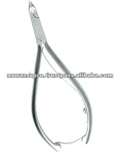 Coupe-cuticules professionnel en acier inoxydable de qualité supérieure, outil à ongles argenté, instruments de podologie - Product Image 2